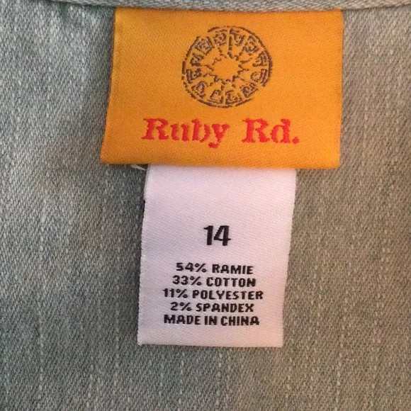 Ruby Rd. Jean Jacket - Picture 6 of 8